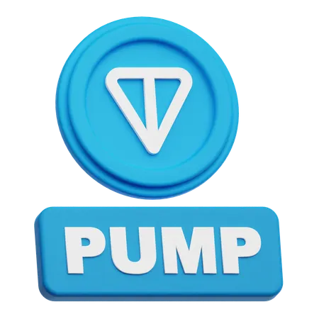 トンコインポンプ  3D Icon