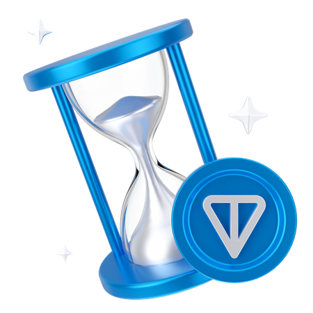 Ton Coin Timer  3D Icon