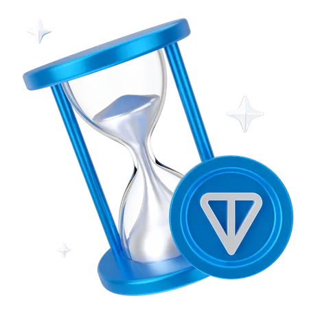 Ton Coin Timer  3D Icon