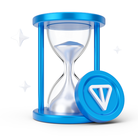 Ton Coin Timer  3D Icon