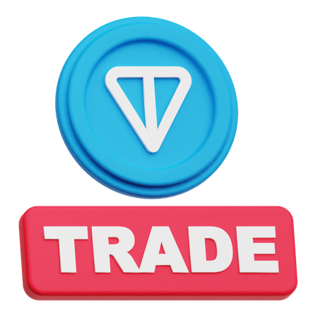 トンコイン取引  3D Icon