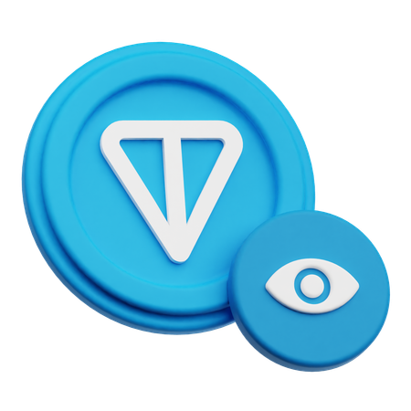 トンコインビュー  3D Icon