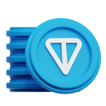 トンコイン  3D Icon