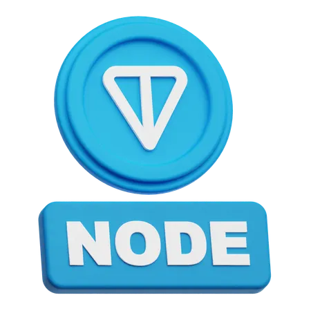 Nó de moeda de tonelada  3D Icon
