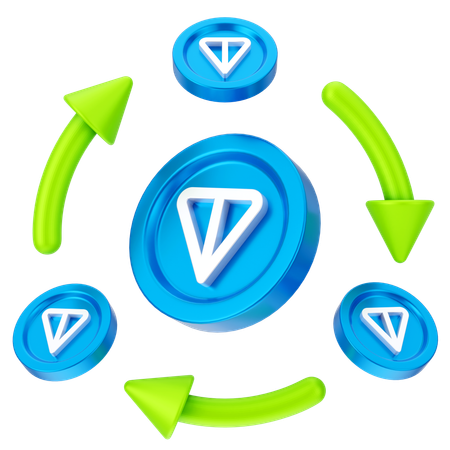 Tonnen-Münzbörse  3D Icon