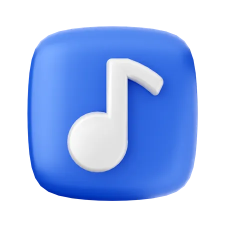 Ton de la musique  3D Icon