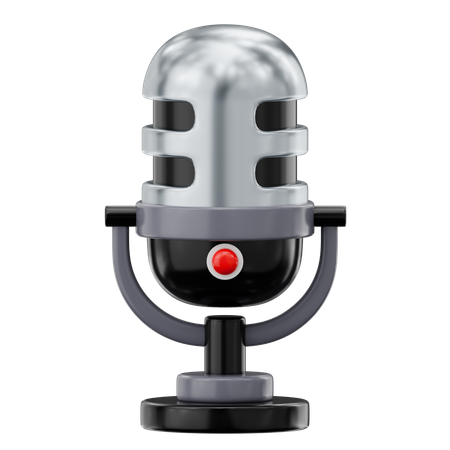 Tonaufnahmegerät  3D Icon