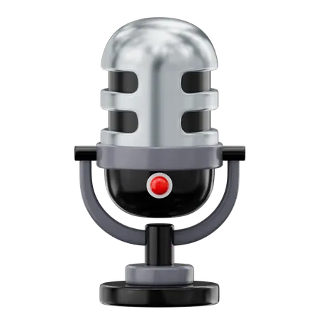 Tonaufnahmegerät  3D Icon