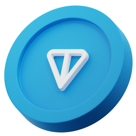 Toncoin  3D Icon