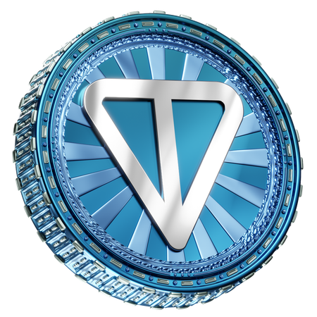 Toncoin  3D Icon