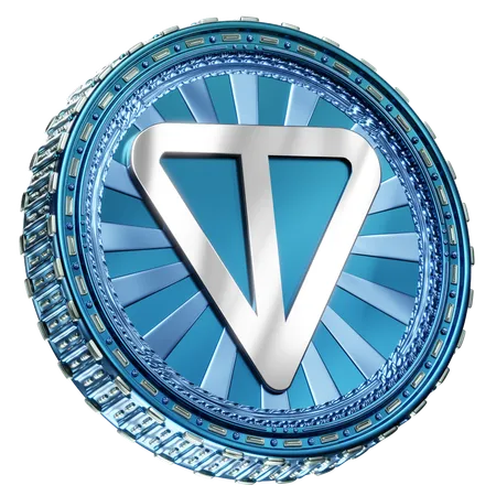 Toncoin  3D Icon