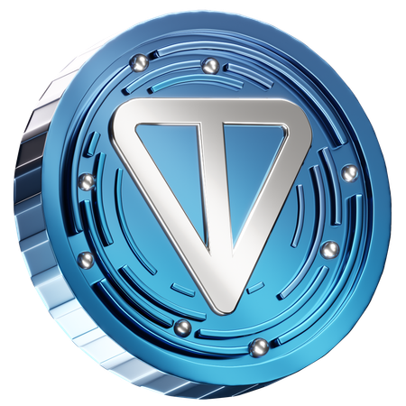 Toncoin  3D Icon