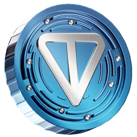 Toncoin  3D Icon