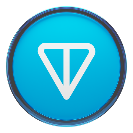 Toncoin  3D Icon