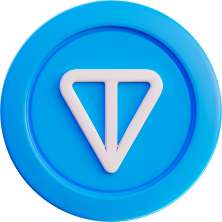 Toncoin  3D Icon