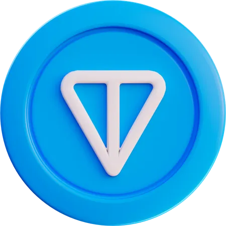 Toncoin  3D Icon