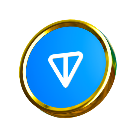 Toncoin  3D Icon