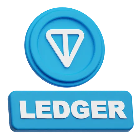 Toncoin  ledger  3D Icon