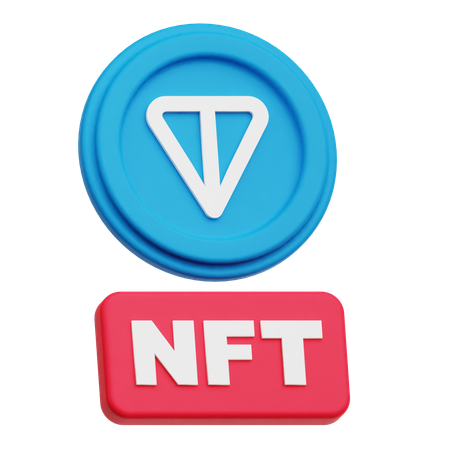 Toncoin Nft  3D Icon
