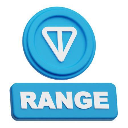 Toncoin  range  3D Icon