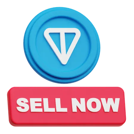 Toncoin  sell now  3D Icon