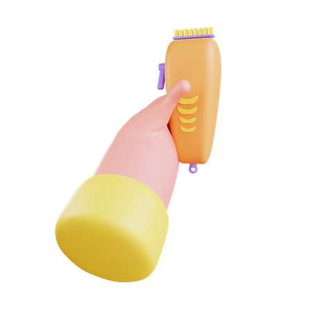 Tondeuse  3D Illustration