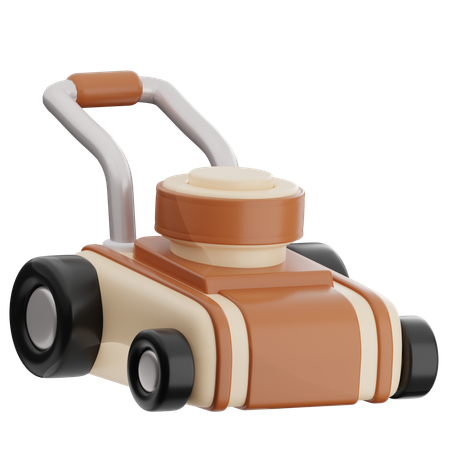 Machine de coupe de pelouse  3D Icon