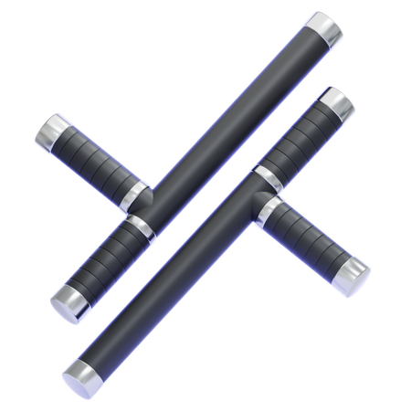 Tonfa  3D Icon