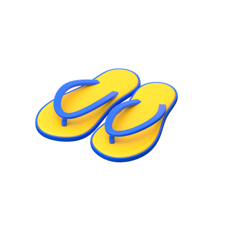 Tongs  3D Icon