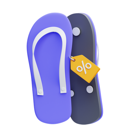 Tongs  3D Icon