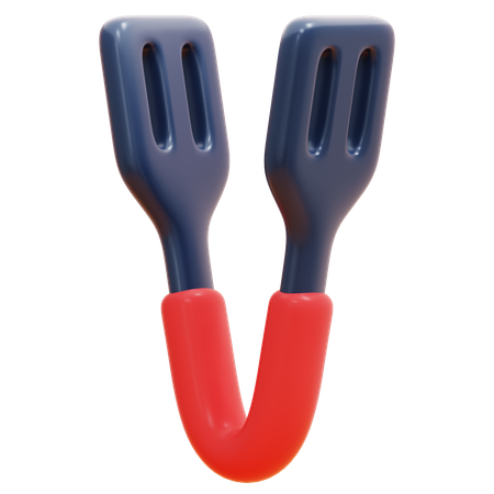 TONGS  3D Icon