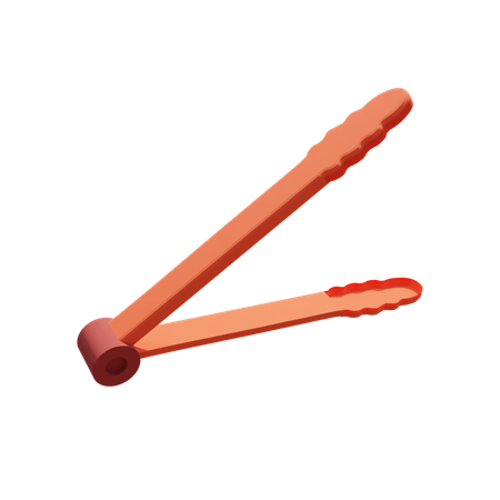 Tongs  3D Illustration