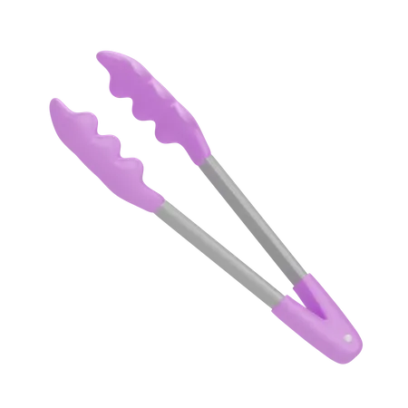 Tongs 3 D Kitchenware 3D Icon