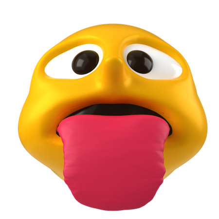 Tongue Out  3D Icon