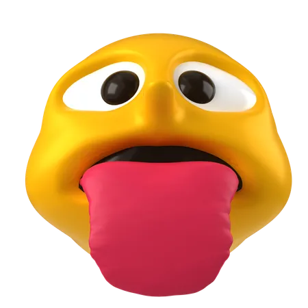 Tongue Out  3D Icon