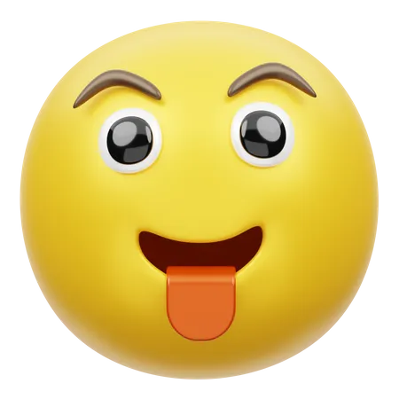 Tongue Out  3D Emoji