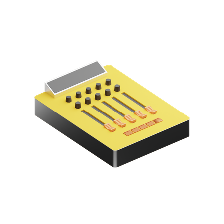 Tonmischer  3D Icon