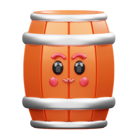 Tonneau de vin  3D Emoji