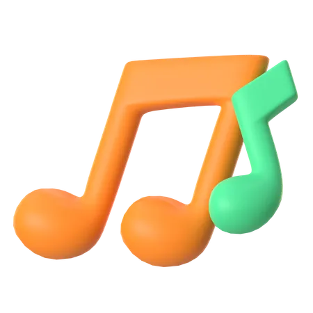 Tono musical  3D Icon