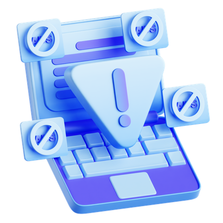 Too Many Ads Banner  3D Icon