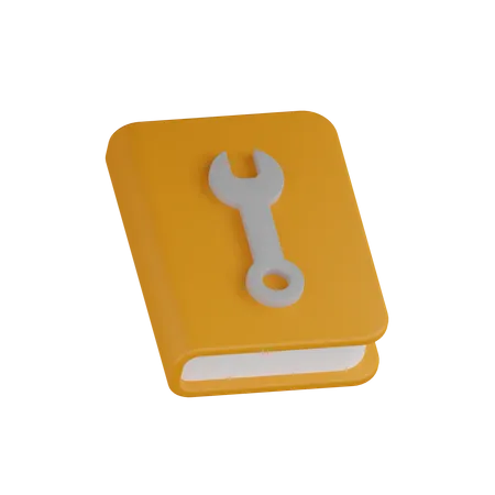 Tool Book 3D Icon