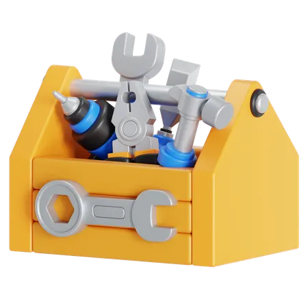공구 상자  3D Icon
