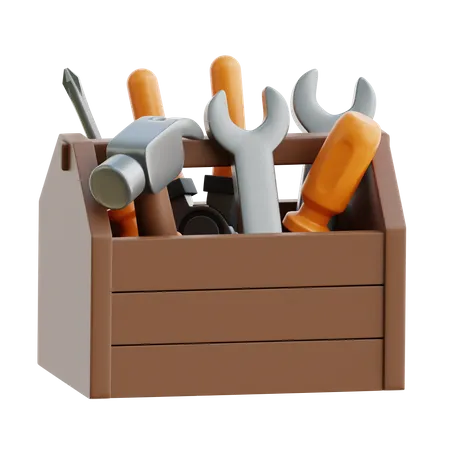 Tool Box  3D Icon