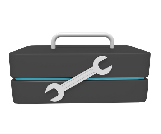 Tool Box 3D Icon