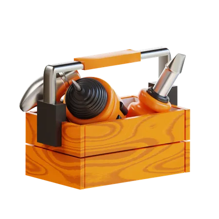 3 D Rendering Toolbox Construction Icon 3D Icon