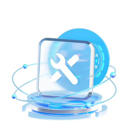 Tools  3D Icon