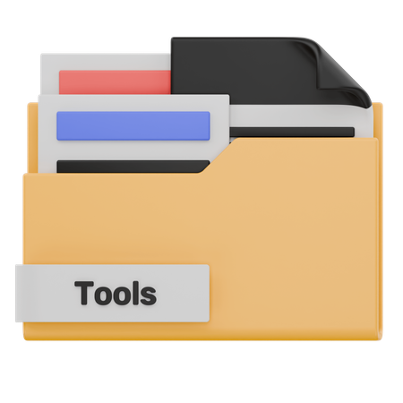 Ordner „tools“  3D Icon