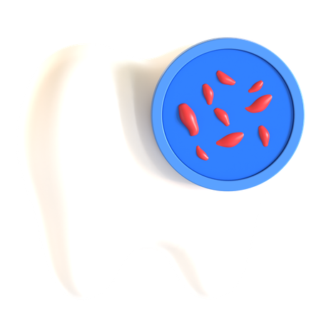 Tooth Bacteria  3D Icon