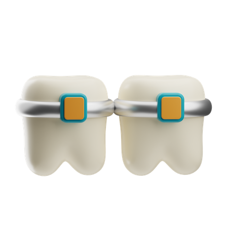 Tooth Brace  3D Icon