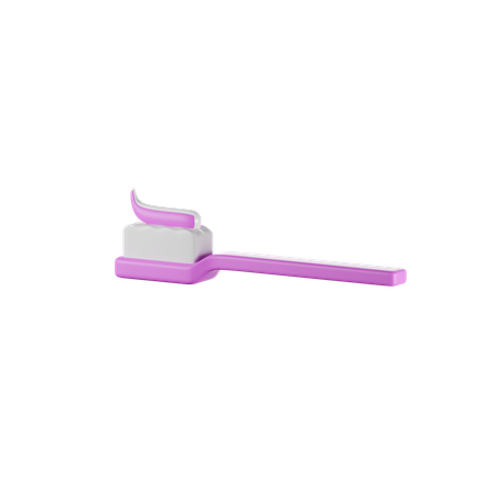 Tooth Brush  3D Icon